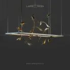 Реечный, рядный светильник ALLURE Размер XL. Цвет Латунь Lampatron 5018-12788