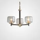 Люстра POT 3 плафона. Цвет прозрачный. Lampatron 1137-1067