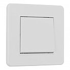 Выключатель одноклавишный с рамкой белый пластик SET16-1-30-1 white Arte Milano SET16-1-30-1 white