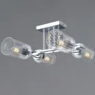 Потолочная люстра ILLUMICO IL0780-4CSQ-25 CR NAPLES