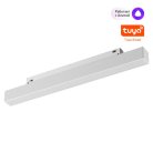 Трековый низковольт. св-к диммир. со сменой цв.температуры, пульт ДУ/Tuya Smart Life IP20 LED 10W 48V 3000-6000K Novotech 359628 Flum