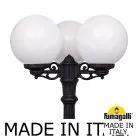 Садово-парковый фонарь FUMAGALLI ARTU BISSO/G300 3L G30.158.S30.AXE27 Черный