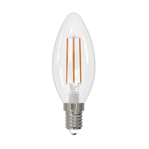 Лампочка светодиодная Uniel LED-C35-11W/3000K/E14/CL PLS02WH картон Лампочка светодиодная Uniel LED-C35-11W/3000K/E14/CL PLS02WH картон