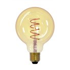 Лампочка светодиодная Uniel LED-G95-4W/GOLDEN/E27/CW GLV21GO
