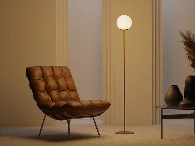 Светильник напольный SWG GL-F180BR-8-WW