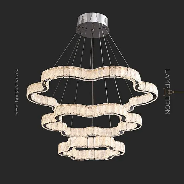 Кольцевые люстры и светильники INGVALD Три кольца. Combo-3 S Lampatron 8499-23443 Кольцевые люстры и светильники INGVALD Три кольца. Combo-3 S Lampatron 8499-23443
