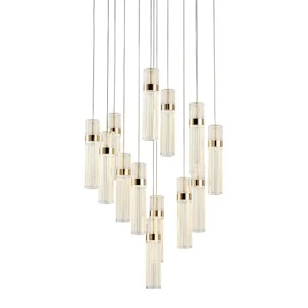 Подвесной светильник Delight Collection OM2367-F13 french gold
