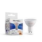 Светодиодная лампа Voltega 8457 Simple MR16 6W 2800K 110° GU10 DIM VG2-S2GU10warm6W-D