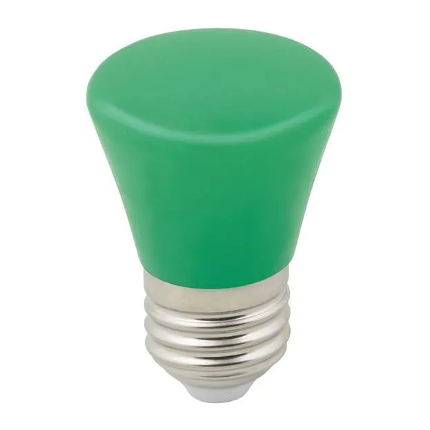 Лампочка светодиодная Volpe LED-D45-1W/GREEN/E27/FR/С BELL Лампочка светодиодная Volpe LED-D45-1W/GREEN/E27/FR/С BELL