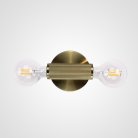 Бра Rh Utilitaire Inline Sconce Brass ImperiumLoft 123279-22 44.557