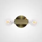 Бра Rh Utilitaire Inline Sconce Brass ImperiumLoft 123279-22 44.557