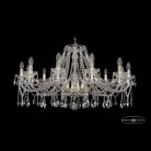 Люстра хрустальная Bohemia 1413/12/360 G