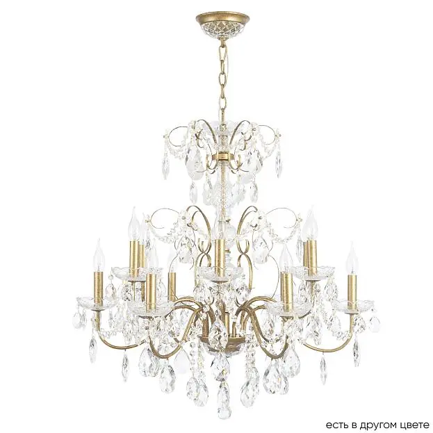 Подвесная люстра Crystal Lux Odelis SP12 Gold Подвесная люстра Crystal Lux Odelis SP12 Gold