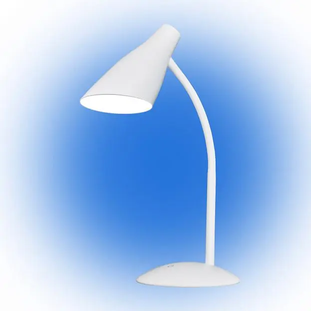 Интерьерная настольная лампа Uniel TLD-562 White/LED/360Lm/4500K/Dimmer Интерьерная настольная лампа Uniel TLD-562 White/LED/360Lm/4500K/Dimmer