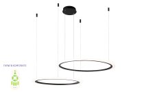 Люстра Crystal Lux MANZANA SP53W LED BLACK