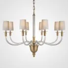 Люстра VIVIEN 8 плафонов. Lampatron 1766-3920