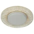 Точечный светильник ЭРА DK80 WH/GD