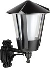 Настенный фонарь уличный Oasis Light 1251S 01 Bl SEUL