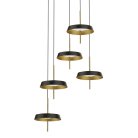 Подвесной светильник Delight Collection MD18001061-5A black/gold