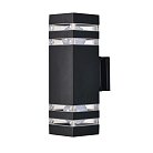 Уличный настенный светильник Arte lamp A4413AL-2BK HEATHER