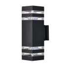 Уличный настенный светильник Arte lamp A4413AL-2BK HEATHER