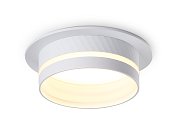 Светильник встраиваемый белый GX53 D110*50 Ambrella light TN5218 WH
