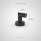Система WALLIGHT Разъем одиночный угловой IN Lampatron 6629-18118