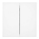 Переключатель 2-клавишный (механизм), 250В, 10А, RSW10-3107-01, белая магнолия Stekker 50434 Мия