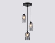 Подвесной светильник Ambrella light TR3414/3 BK черный E27/3 max 60W D320*1000