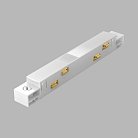 Коннектор прямой (токоподводящий) для магнитной системы LeDron TSM-I White