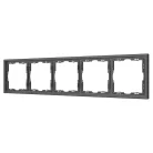 Рамка пластиковая FRM-NOBE-SFPL-5-GR Arlight 054230