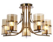 Потолочная люстра Ambrella light TR3222/5 GD/TI