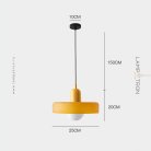 Подвесной светильник COLLAR Желтый + Желтый Lampatron 8192-22426