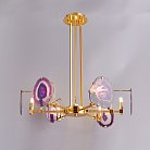 Люстра на штанге AGATE 4 Purple 6 ImperiumLoft 191790-26 AGATE04