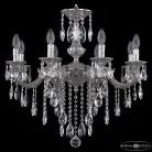Люстра хрустальная Bohemia AL78101/8/210 B CG AL7801