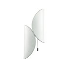 Настенный светильник черный/белый/шелк/металл IP20 LED G9 5W Odeon light 7067/2W SILK