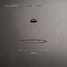 Кольцевые люстры и светильники TORRES RING 12 ламп Lampatron 8273-22547