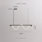 Реечный, рядный светильник GLORIFY OPTIC LUX LONG Цвет Чернёная латунь. Размер M Lampatron 8500-23467