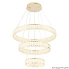 Подвесной светодиодный светильник Crystal Lux Musika SP150W Led Gold