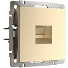Розетка Werkel Ethernet RJ-45 (шампань) a050873