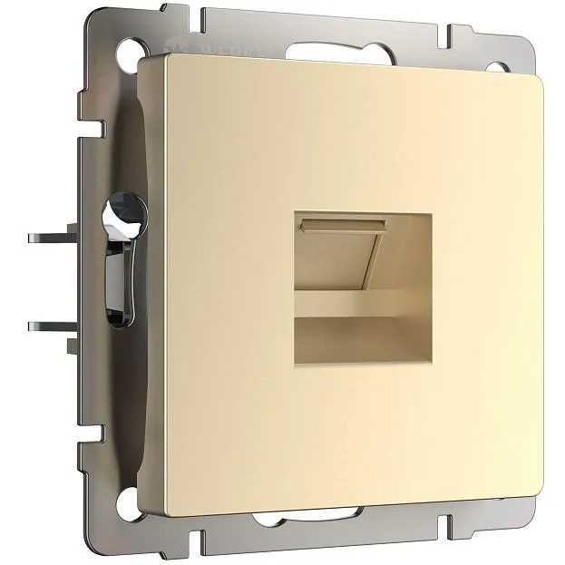 Розетка Werkel Ethernet RJ-45 (шампань) a050873
