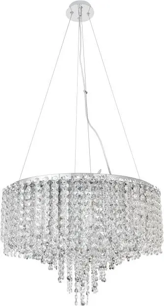 Люстра подвесная Stilfort 2187/09/12P, серия Rain of Crystal