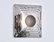 Настенный светильник Ambrella light LH31037 GR/SM серый/дымчатый 6W 3000K 150*150*85