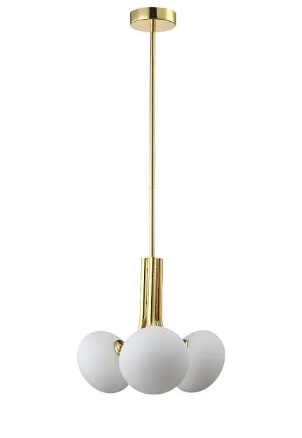 Подвесной светильник Crystal Lux ALICIA SP3 GOLD/WHITE Подвесной светильник Crystal Lux ALICIA SP3 GOLD/WHITE