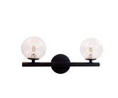 Бра черный G9 2*5W Kink Light 09408-2,19 Иона
