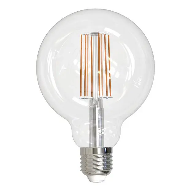 Лампочка светодиодная Uniel LED-G95-15W/3000K/E27/CL PLS02WH картон Лампочка светодиодная Uniel LED-G95-15W/3000K/E27/CL PLS02WH картон