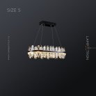Реечный, рядный светильник LAURENT LONG Размер S. Цвет Черный Lampatron 7514-20923