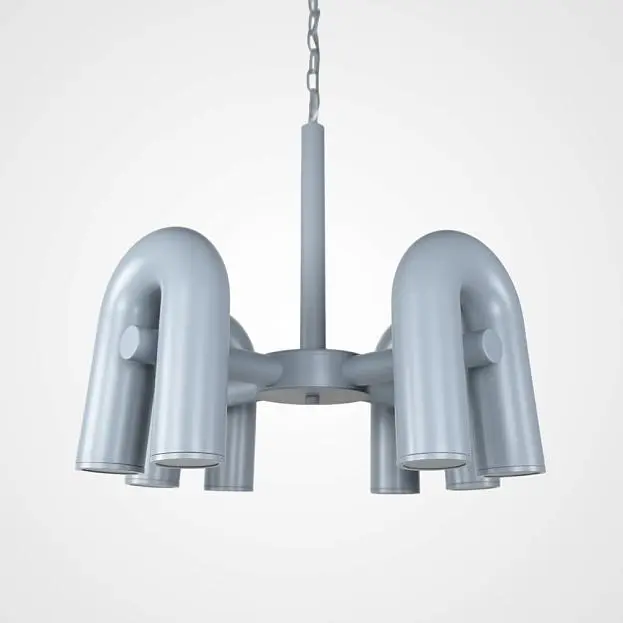 Подвесная Люстра Fanny 8 Grey ImperiumLoft 192005-23 Подвесная Люстра Fanny 8 Grey ImperiumLoft 192005-23