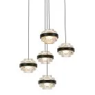 Подвесной светильник Delight Collection MD22030002-5A black/clear Indiana