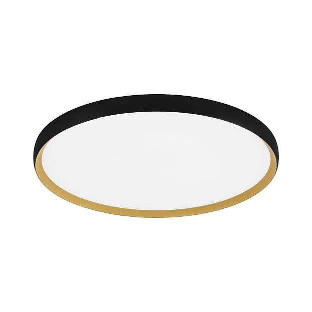 Светильник потолочный Черный, Золотистый/белая LED 1*42W 4000K Evoluce SLE1810-402-01 HELST